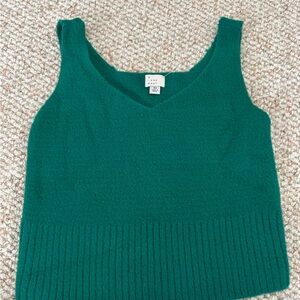 a new day Teal Knit Top
